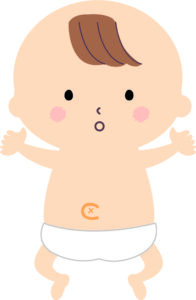 赤ちゃんの「でべそ」と圧迫療法